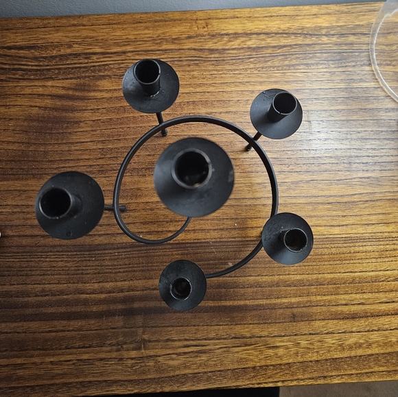 Bo Svensk Swedish 1960s Modernist Spiral Candelabra - Picture 5 of 6